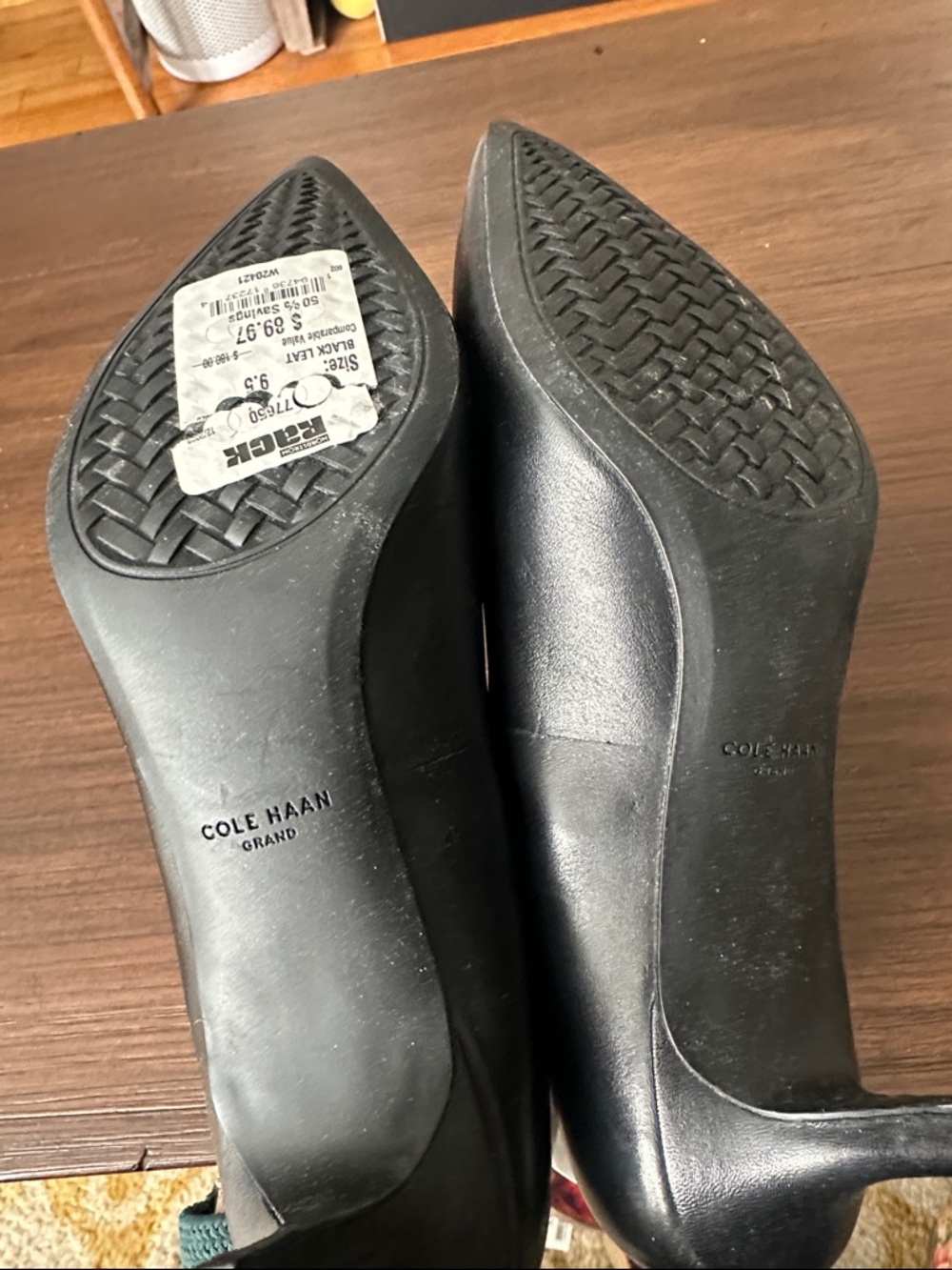 Brand New Cole Haan Go-To Janey Pointed-Toe Mid Heel Pumps - Picture 5 of 8